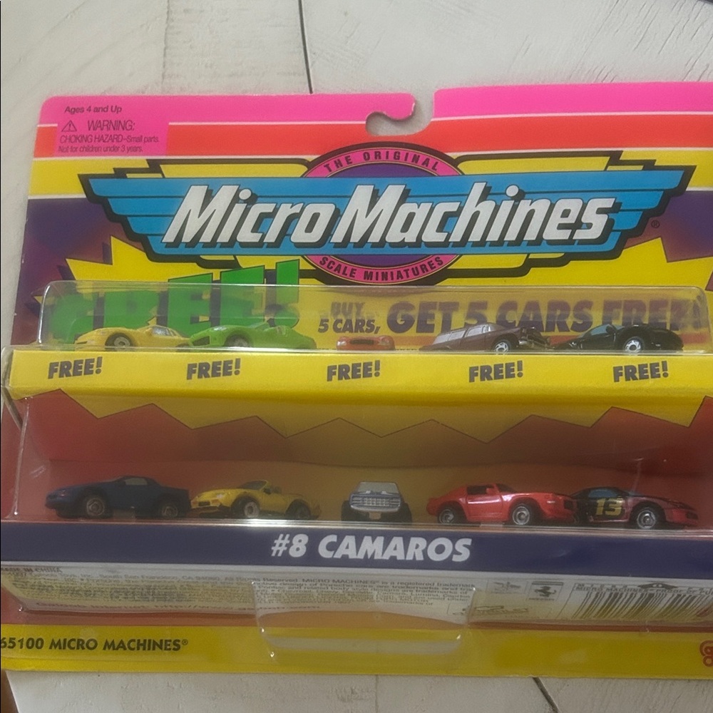 The original Micro Machine Scale Miniatures